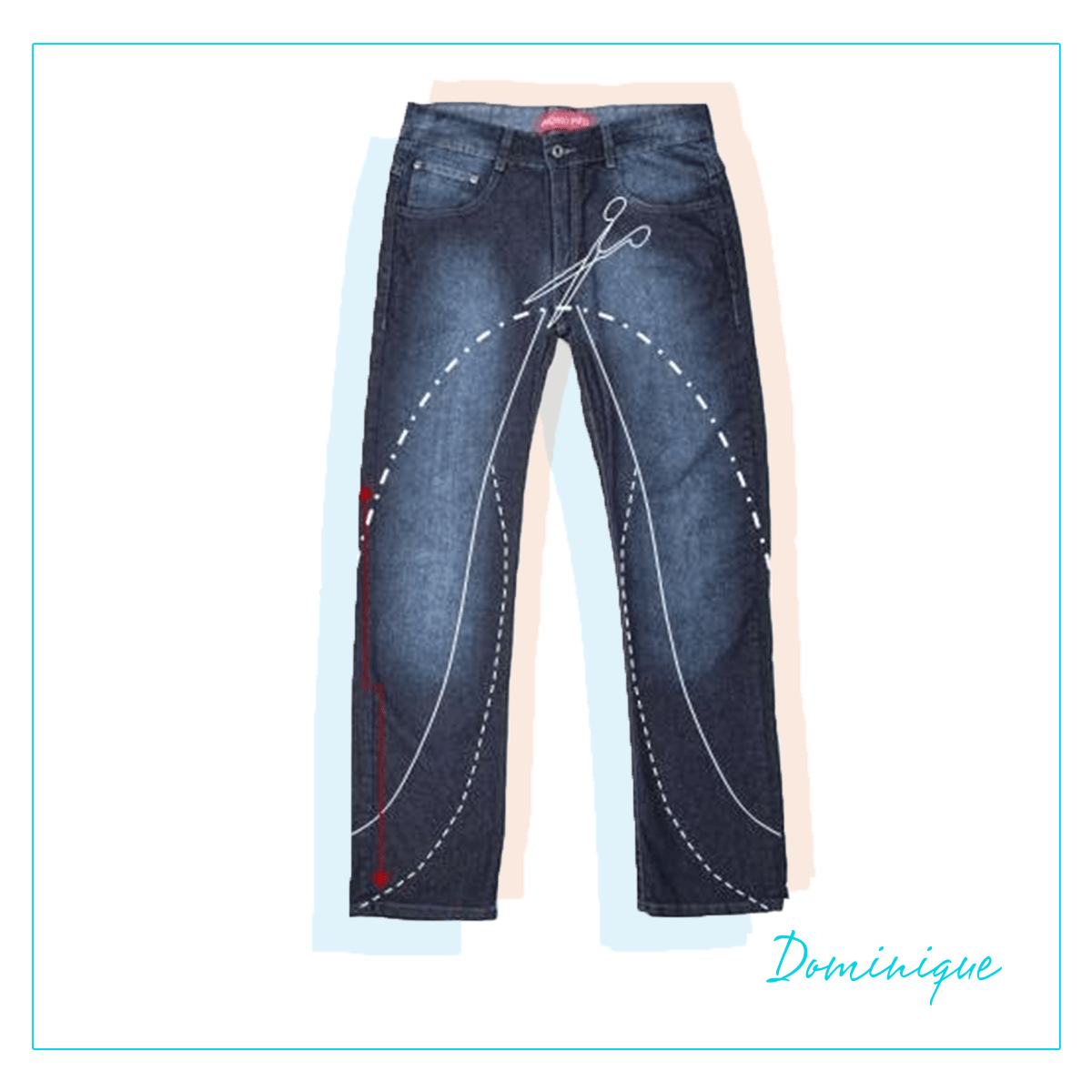 Dominique - calça jeans