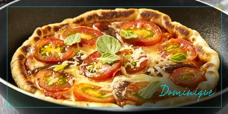 Dominique - Pizza de frigideira